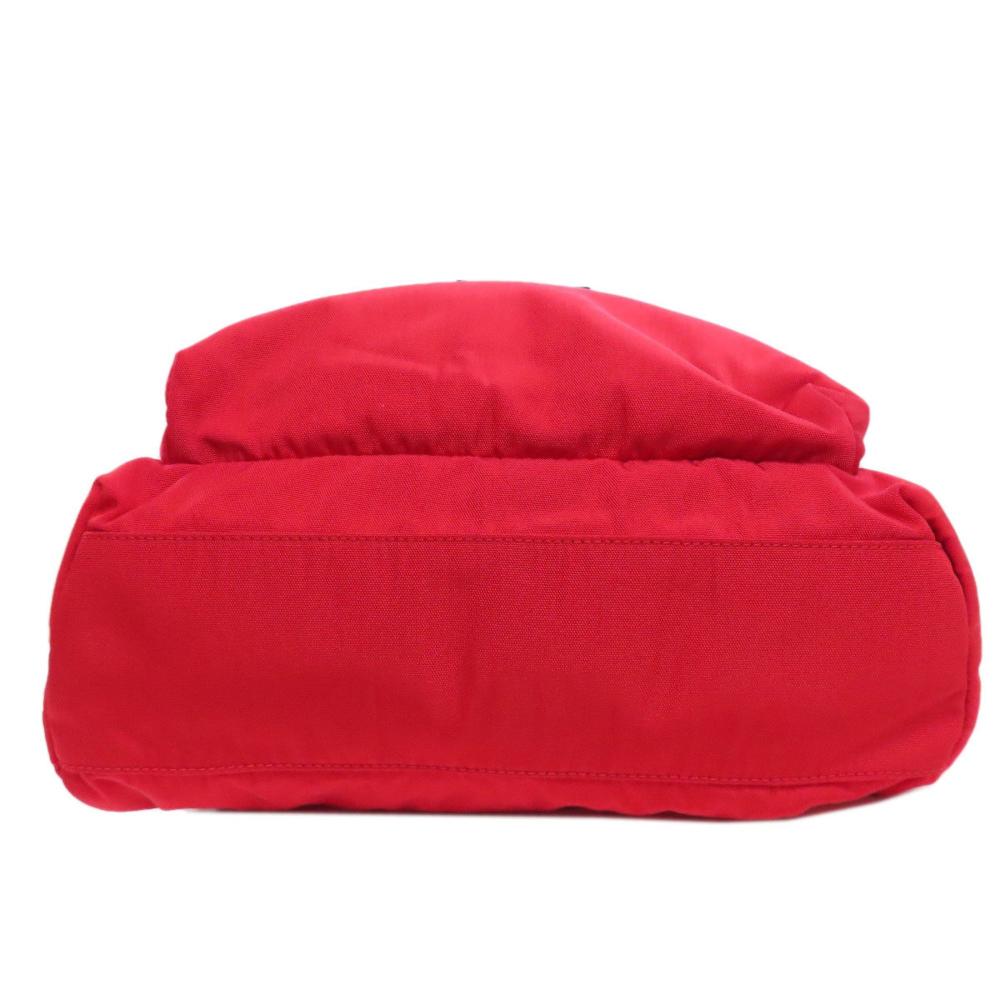 Red Nylon Balenciaga Backpack