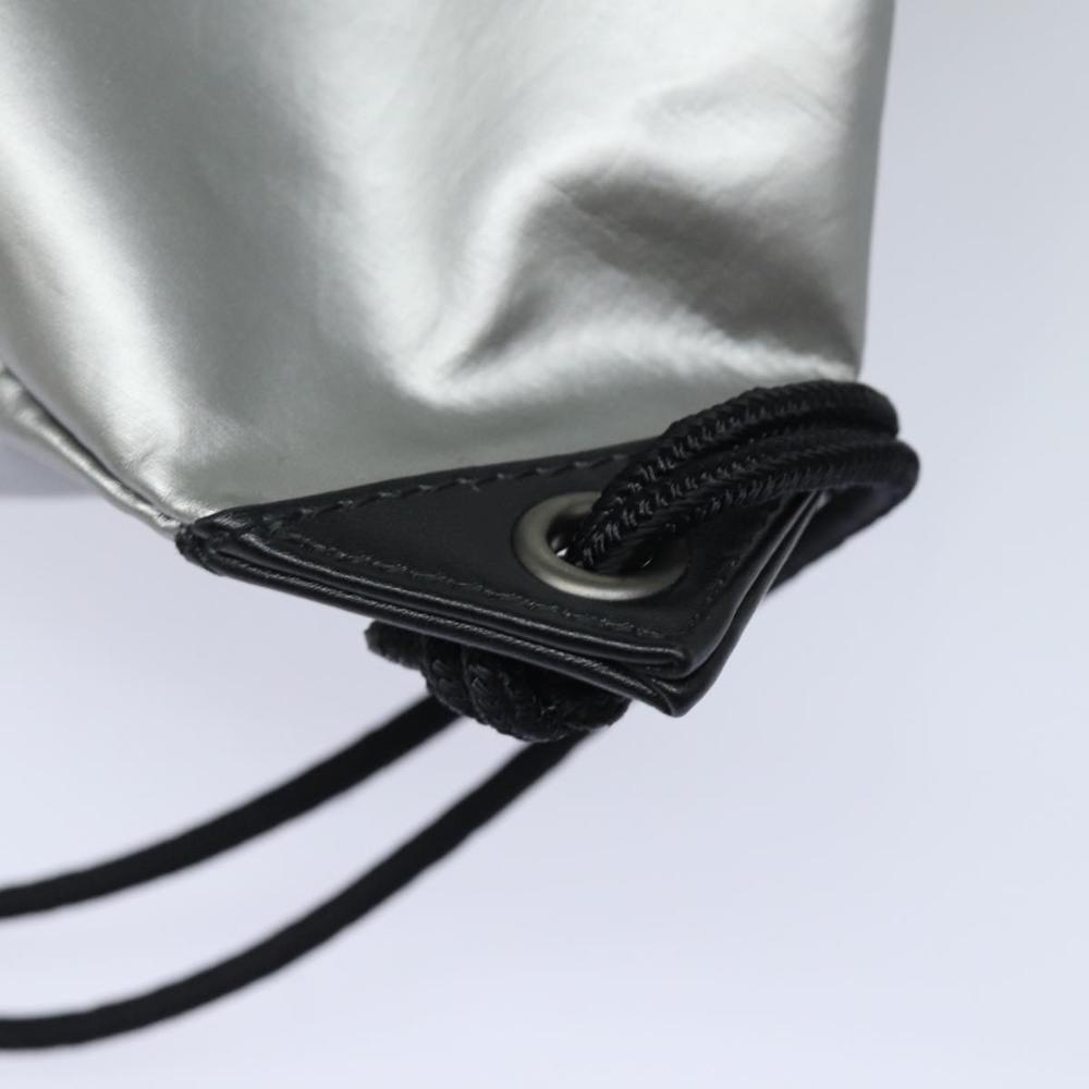 Silver Nylon Balenciaga Backpack