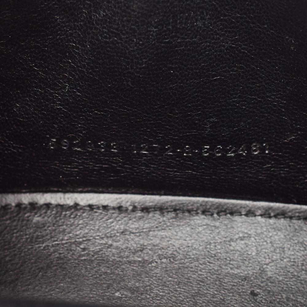 Silver Suede Balenciaga Hourglass