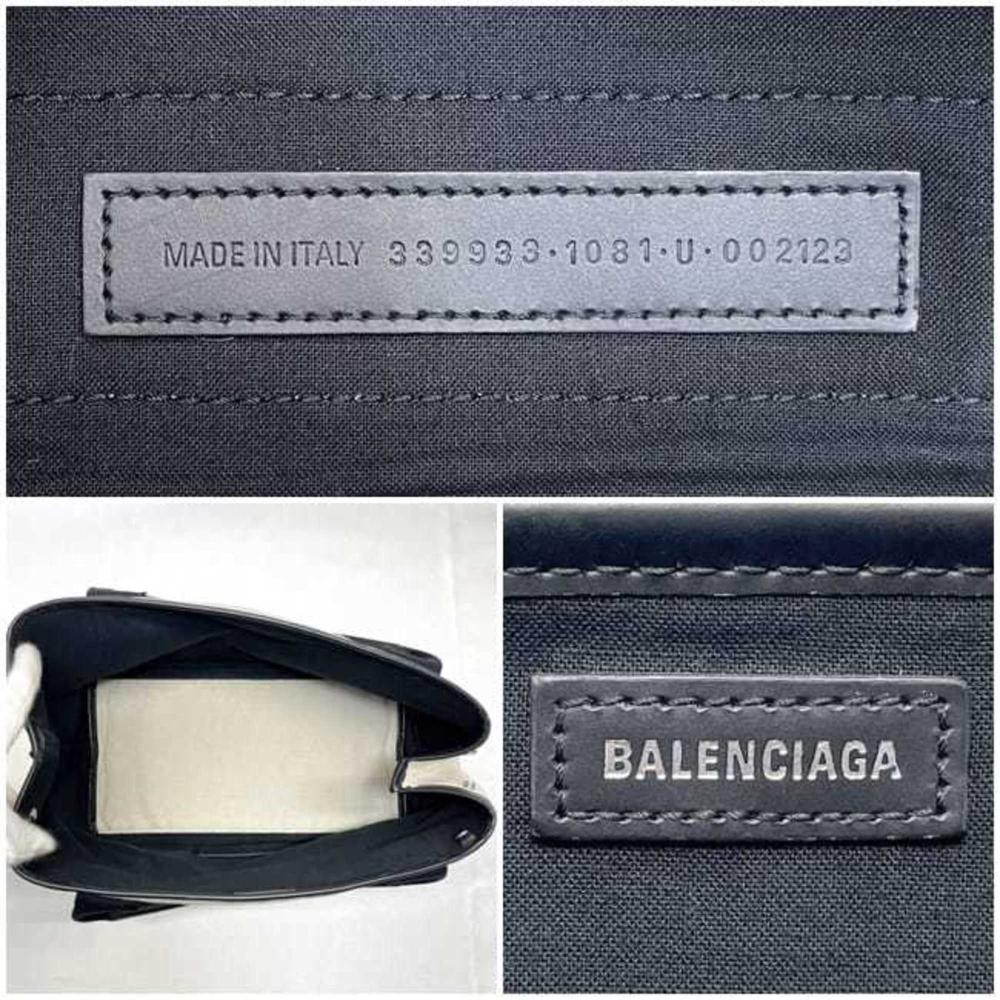 White Canvas Balenciaga Cabas