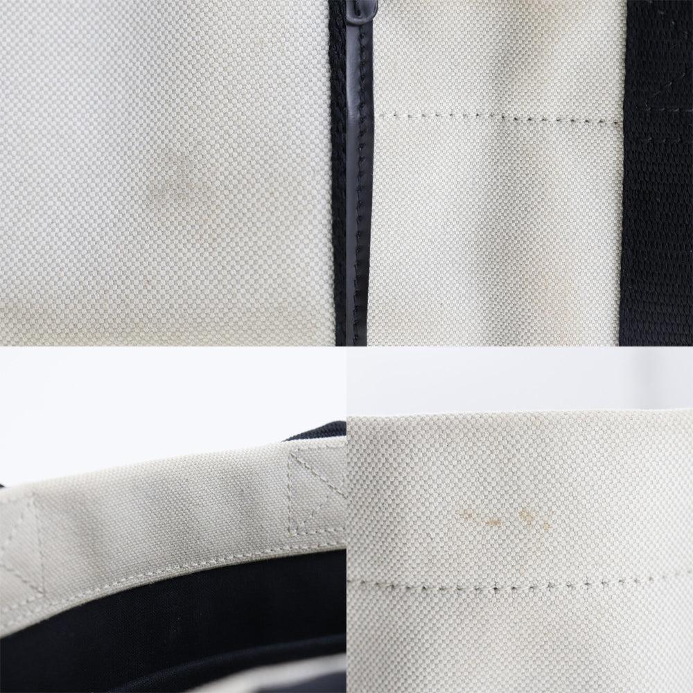 White Canvas Balenciaga Tote