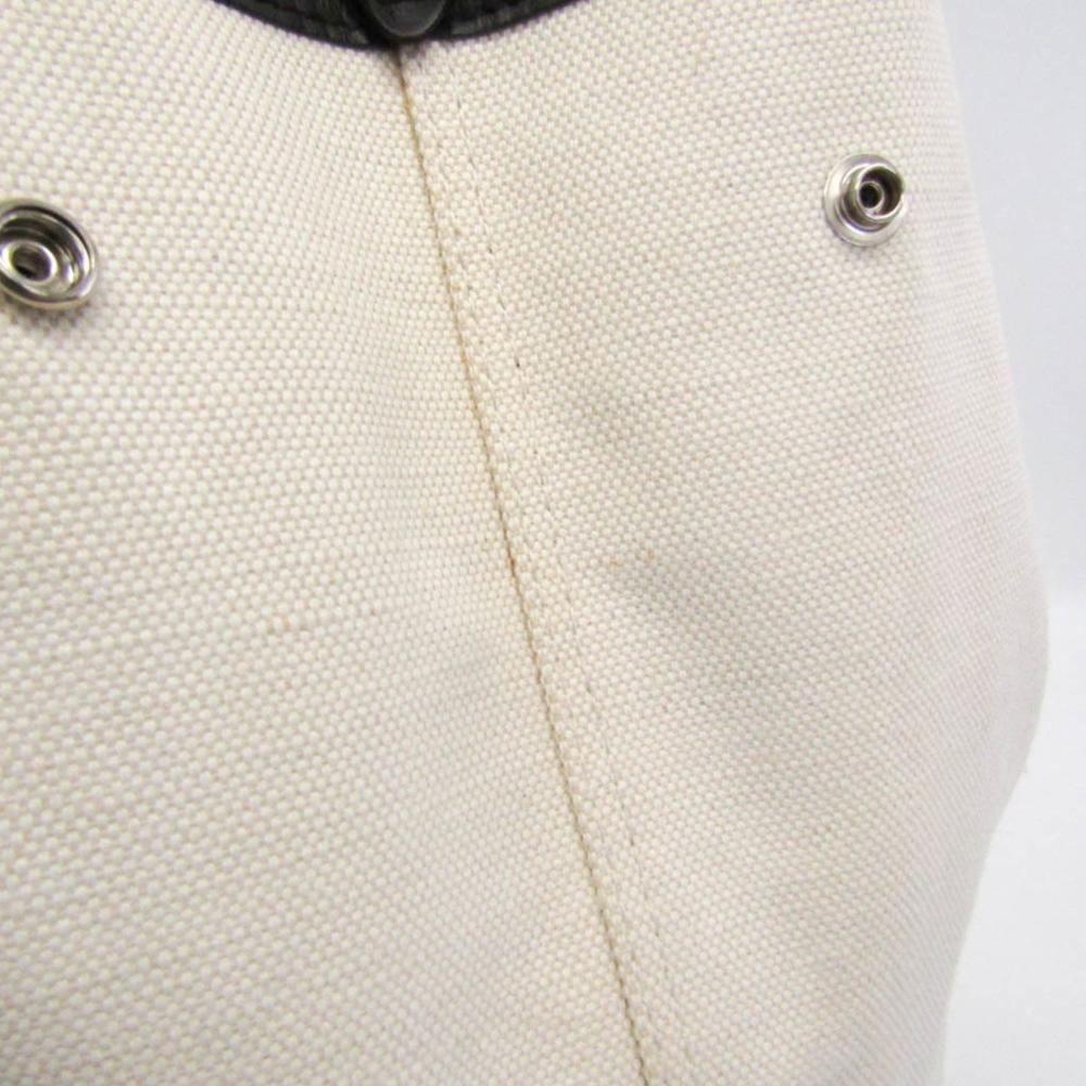 White Canvas Balenciaga Cabas