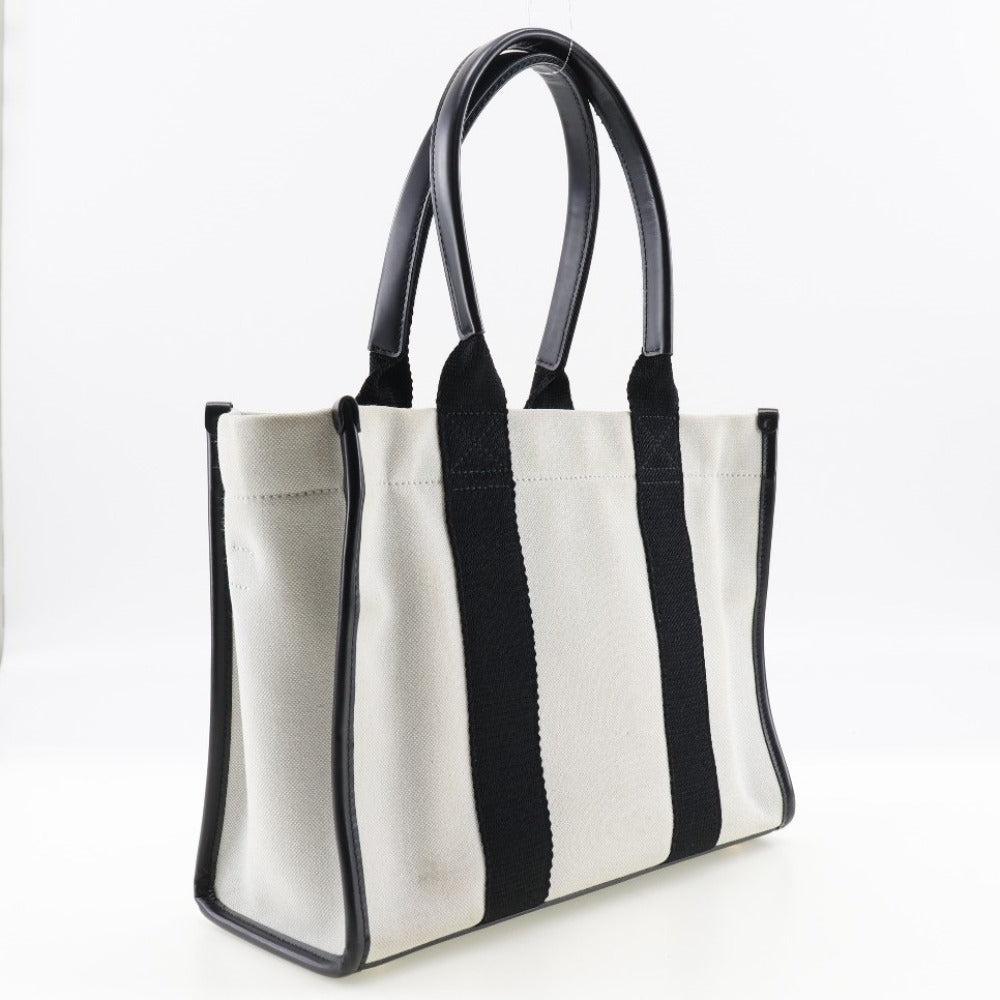 White Canvas Balenciaga Tote