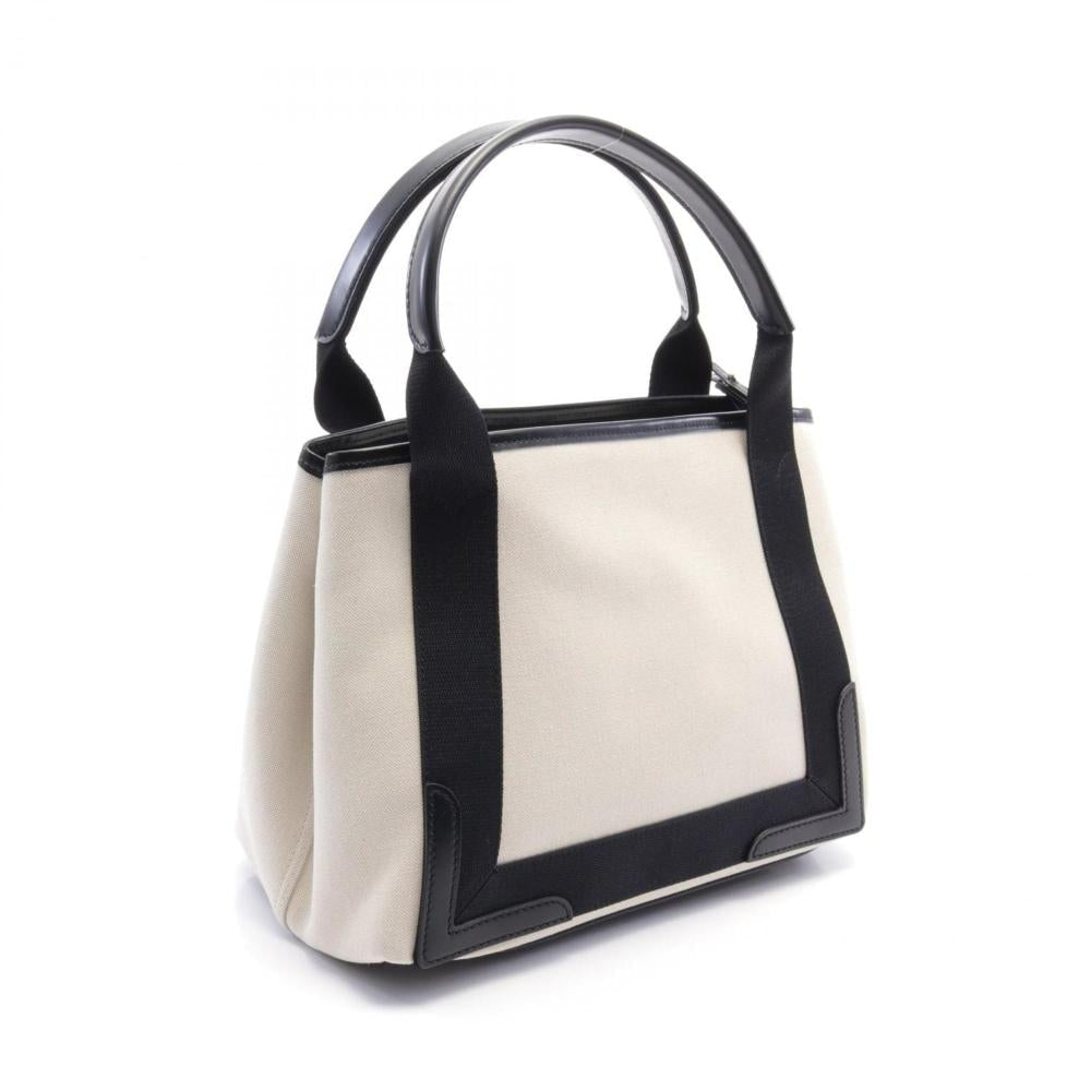 White Canvas Balenciaga Cabas