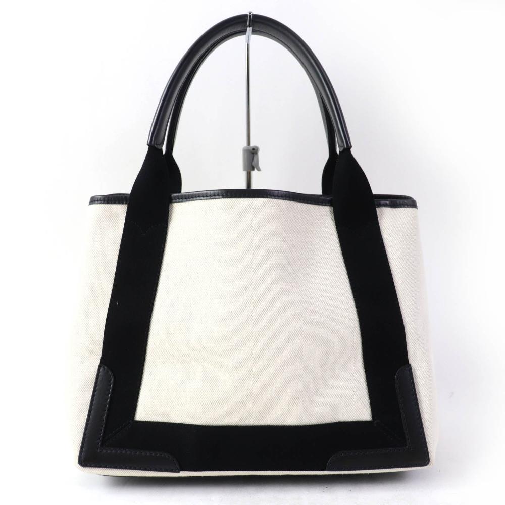 White Canvas Balenciaga Cabas