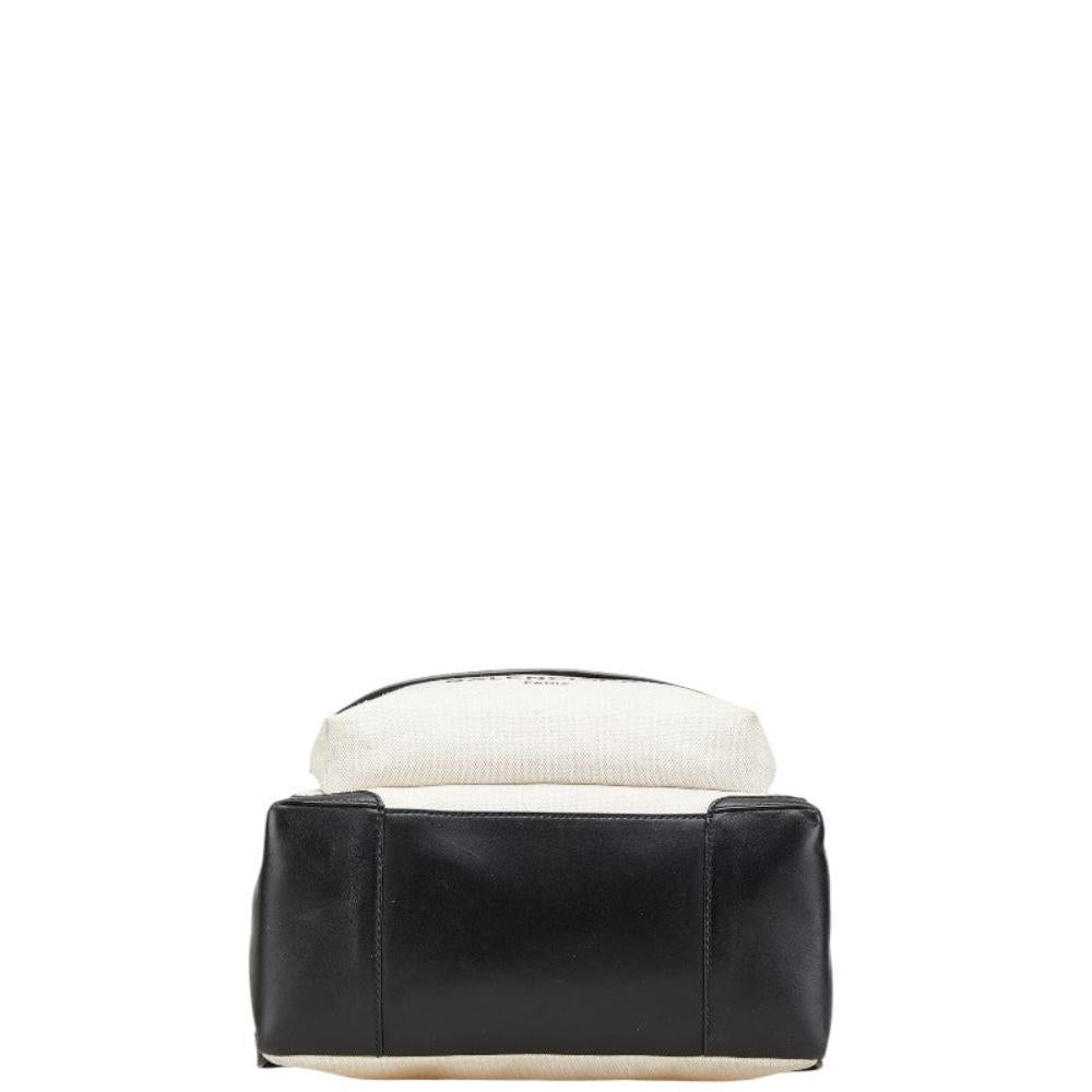 White Canvas Balenciaga Backpack