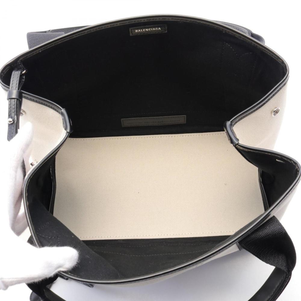 White Canvas Balenciaga Cabas