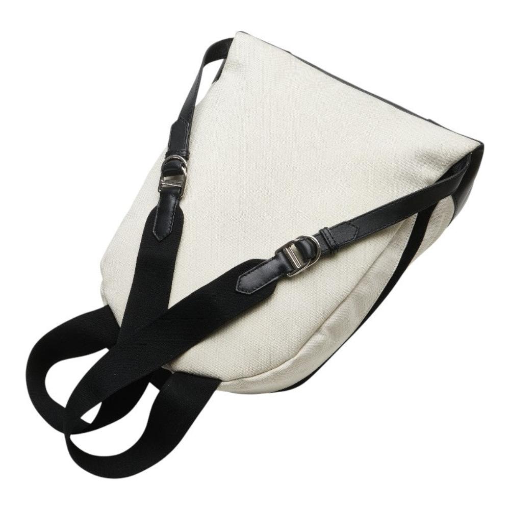 White Canvas Balenciaga Backpack