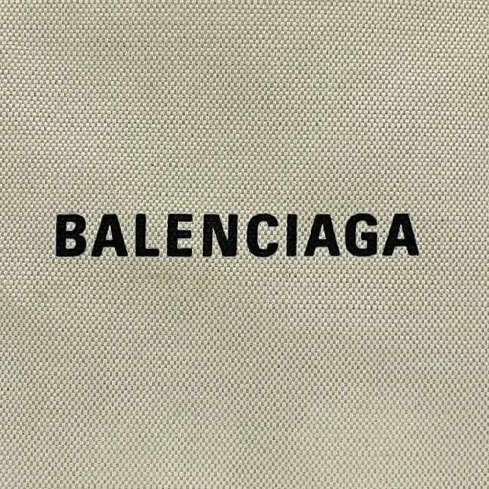 White Canvas Balenciaga Cabas