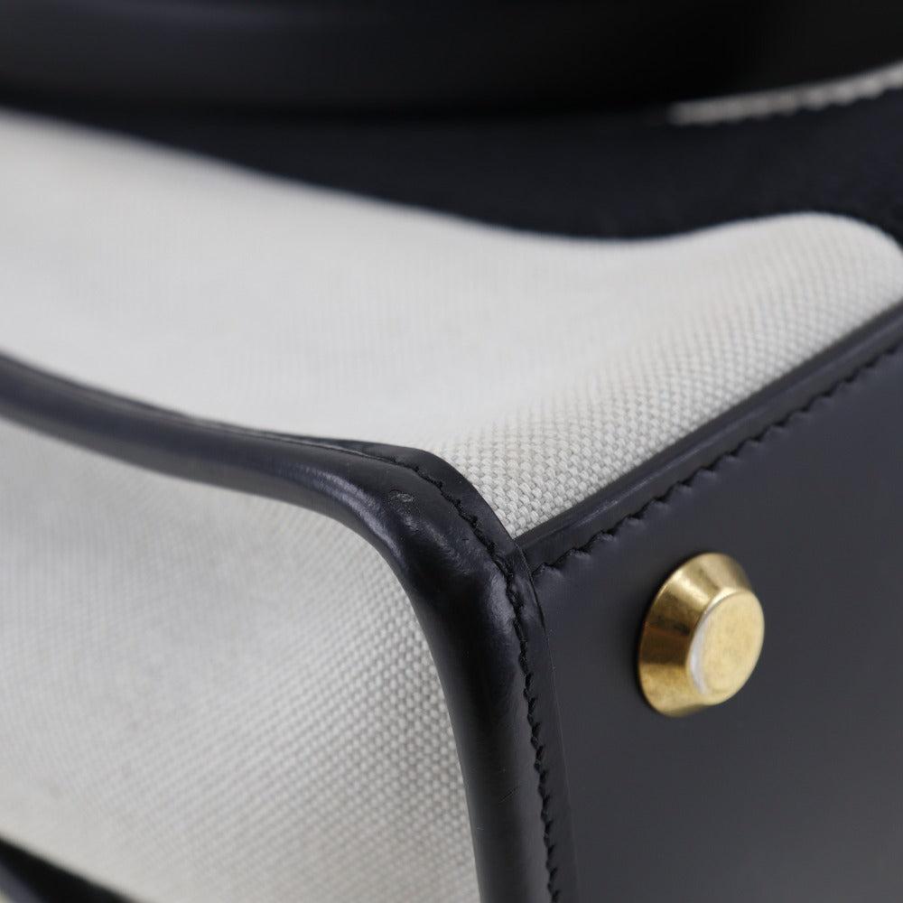 White Canvas Balenciaga Tote