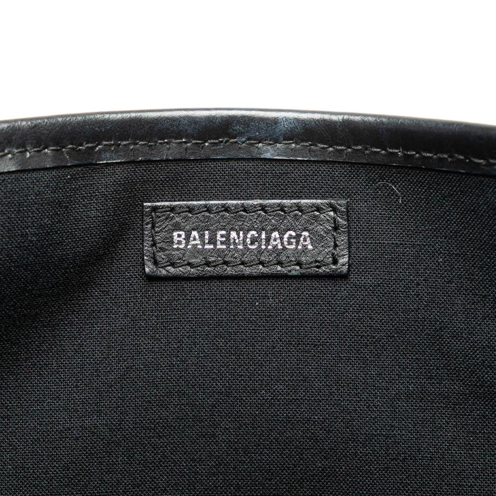 White Canvas Balenciaga Cabas