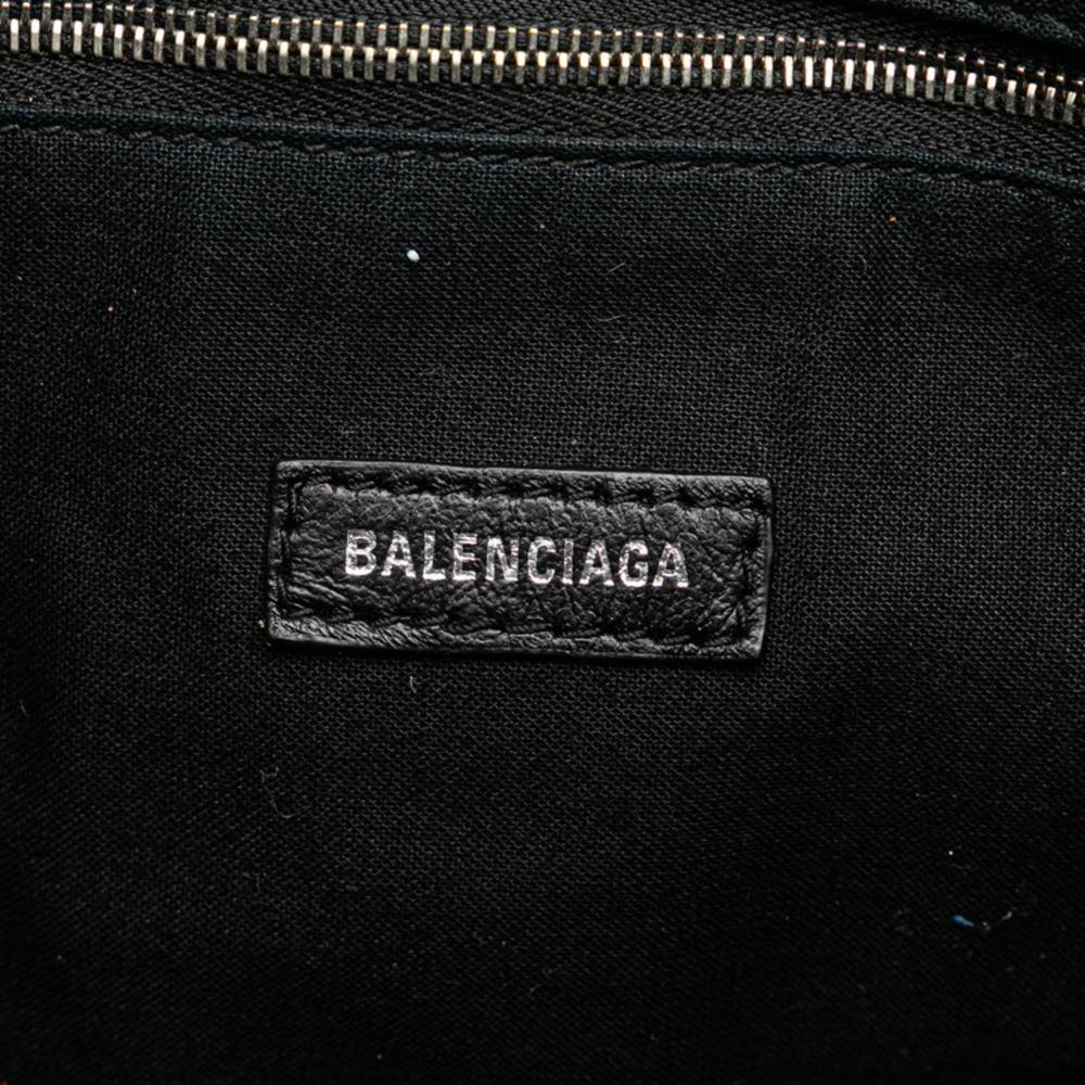 White Canvas Balenciaga Handbag