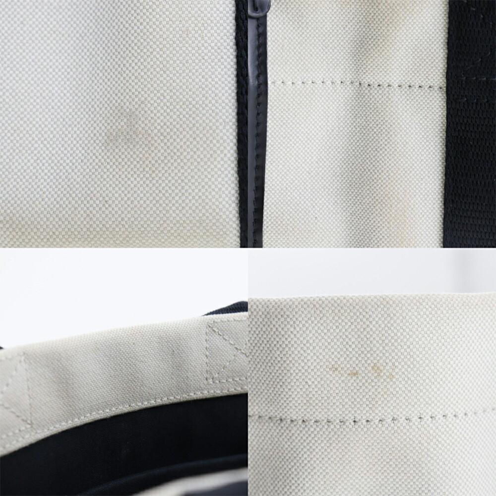 White Canvas Balenciaga Tote