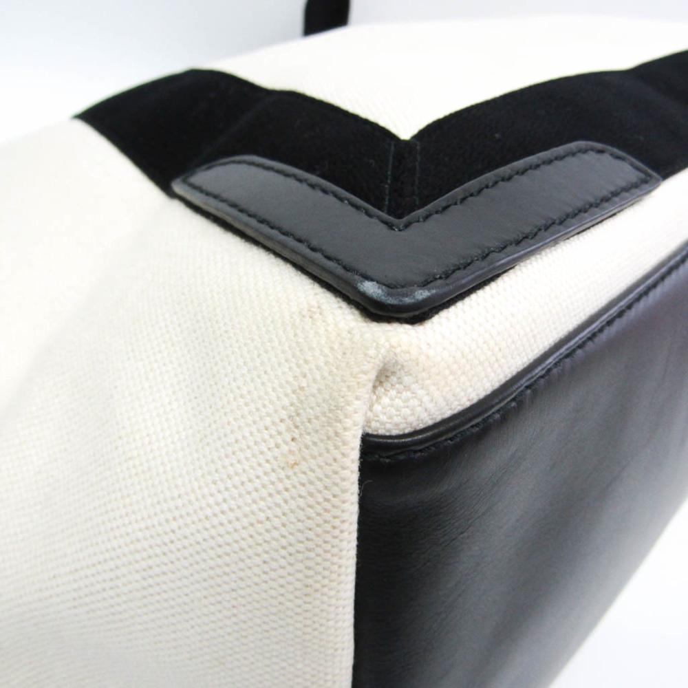 White Canvas Balenciaga Cabas