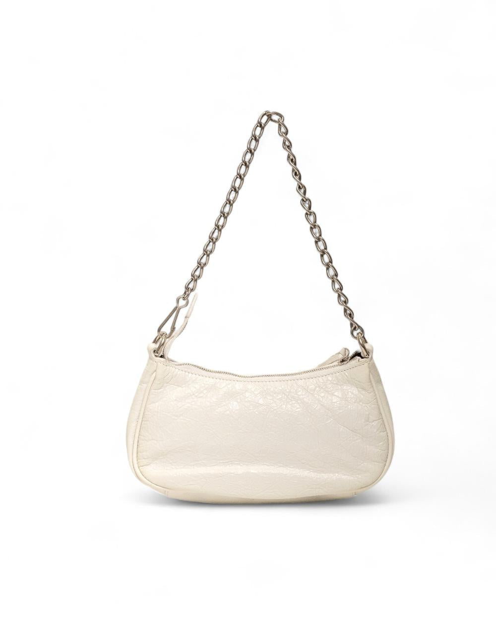 White Fabric Balenciaga Crossbody Bag
