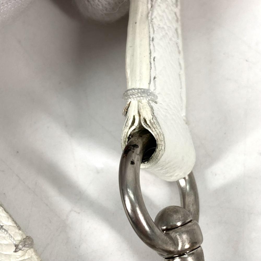 White Leather Balenciaga Shoulder Bag