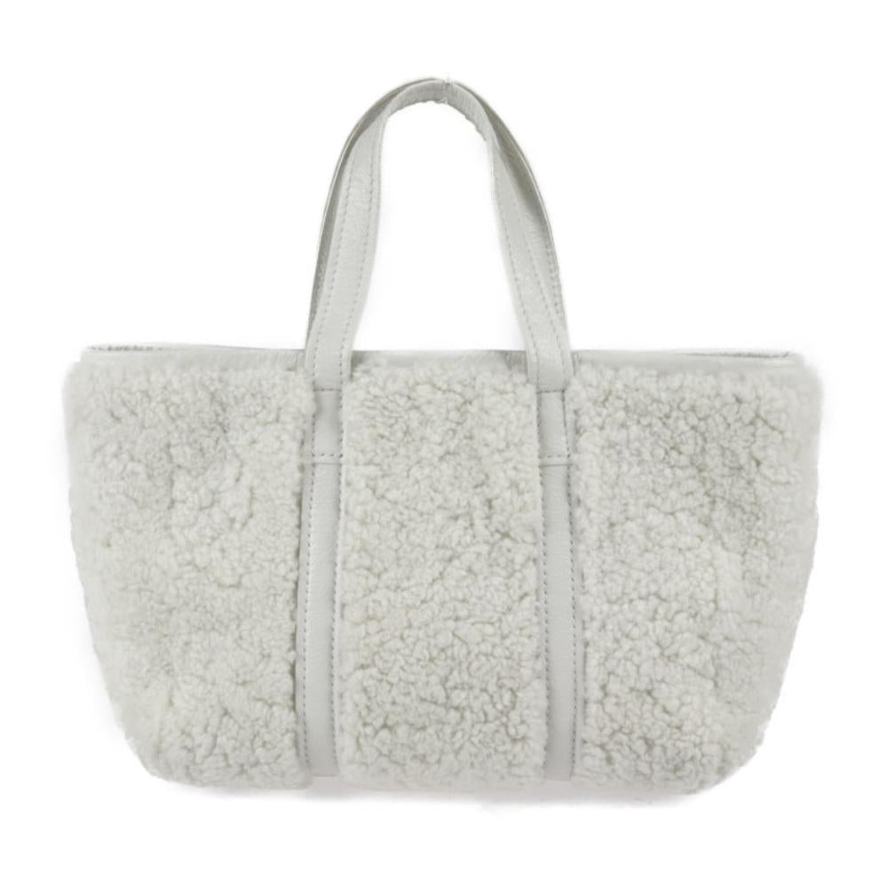 White Leather Balenciaga Handbag