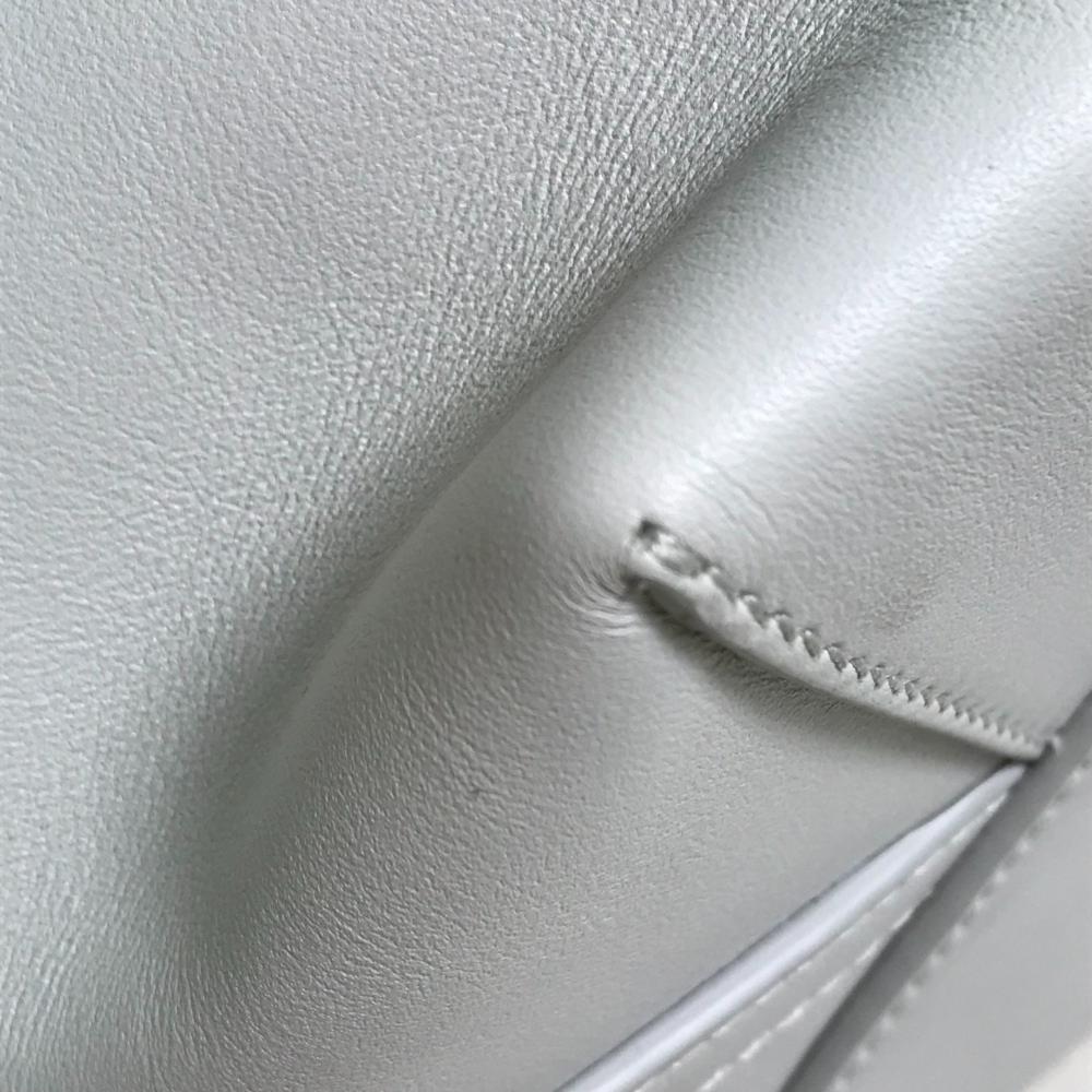 White Leather Balenciaga Shoulder Bag
