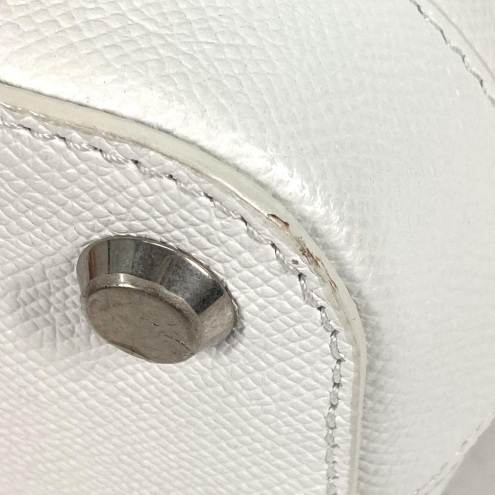 White Leather Balenciaga Shoulder Bag
