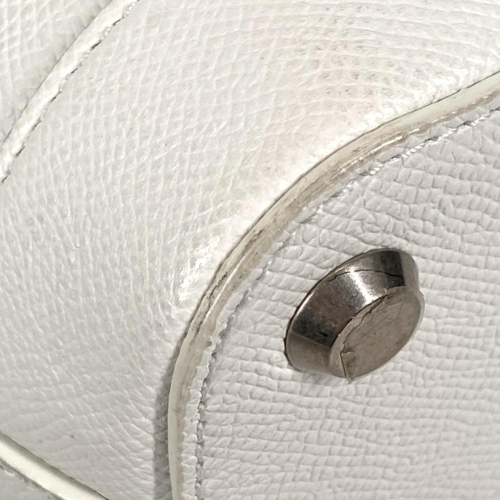 White Leather Balenciaga Shoulder Bag