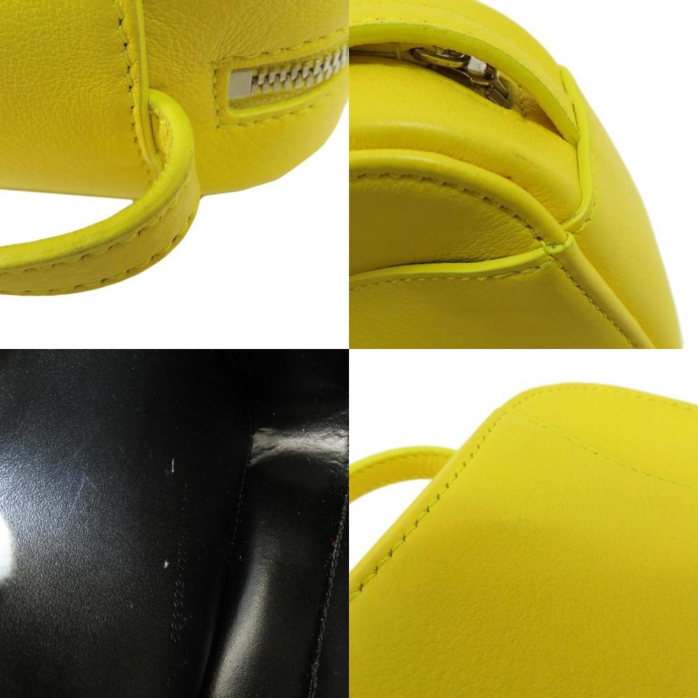 Yellow Leather Balenciaga Crossbody Bag