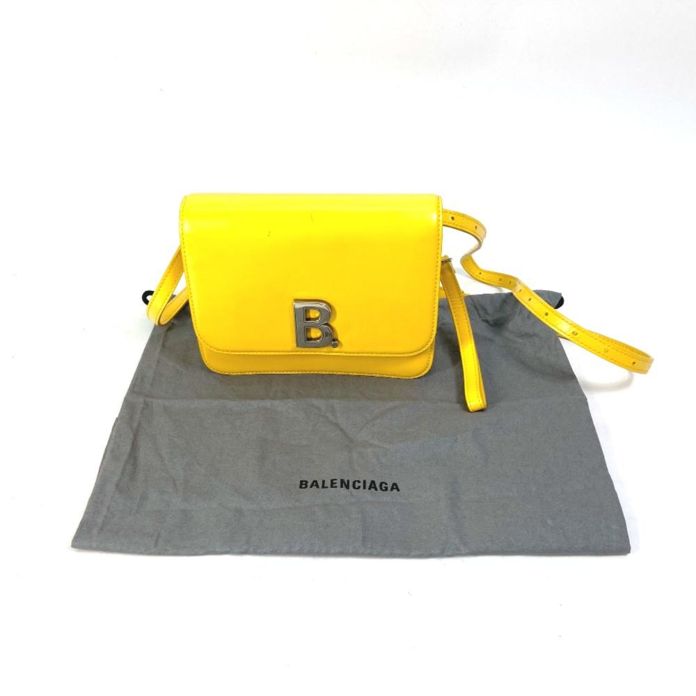 Yellow Leather Balenciaga Shoulder Bag