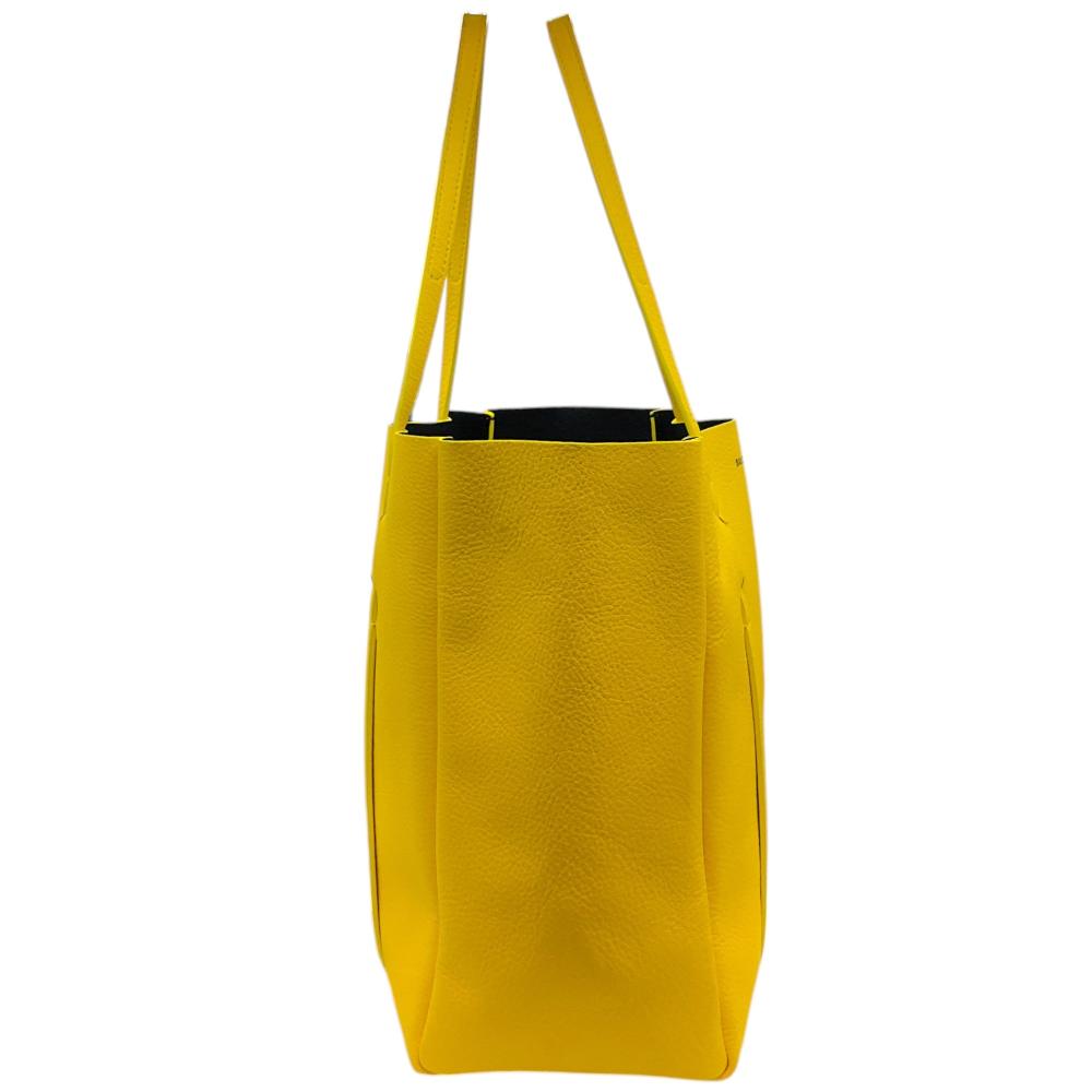 Yellow Leather Balenciaga Tote
