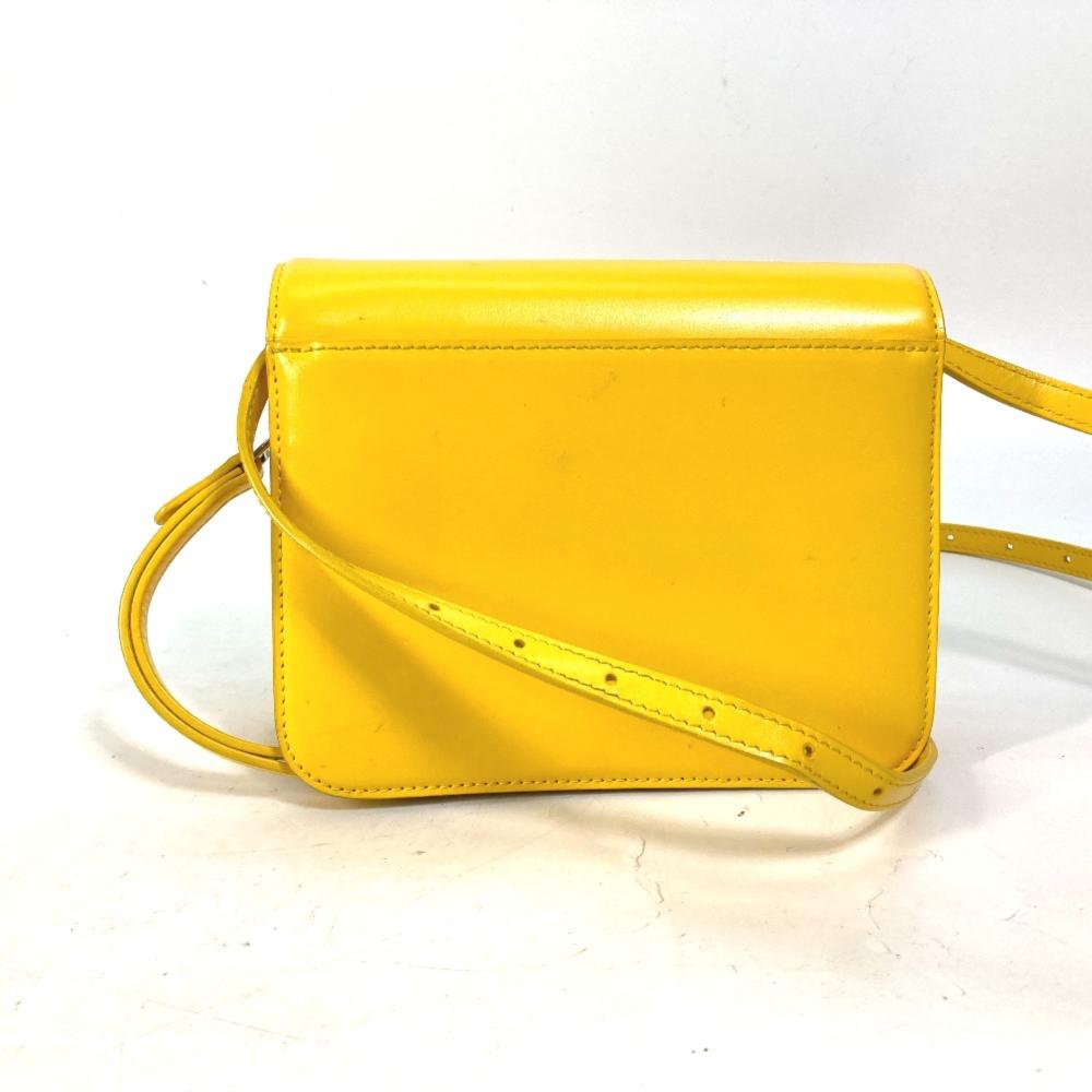 Yellow Leather Balenciaga Shoulder Bag