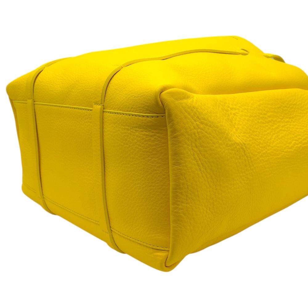 Yellow Leather Balenciaga Tote