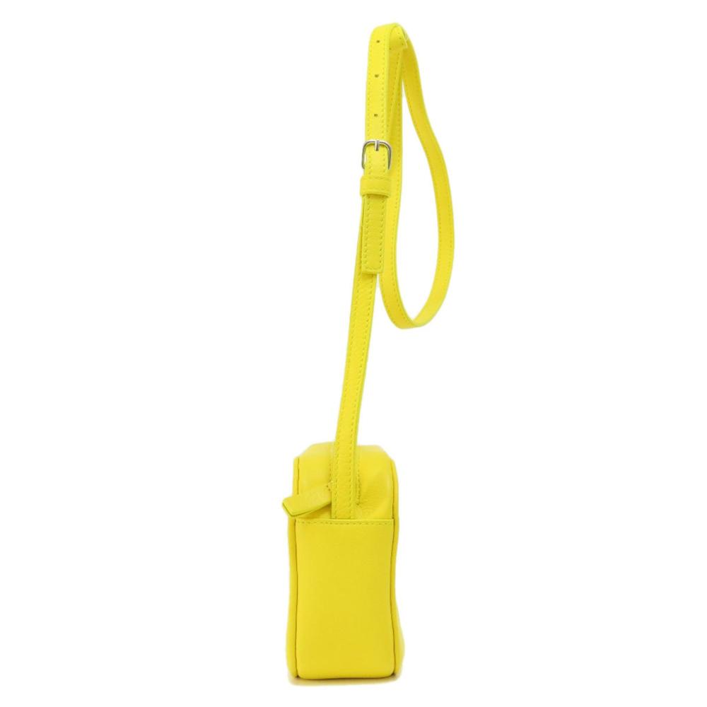Yellow Leather Balenciaga Crossbody Bag