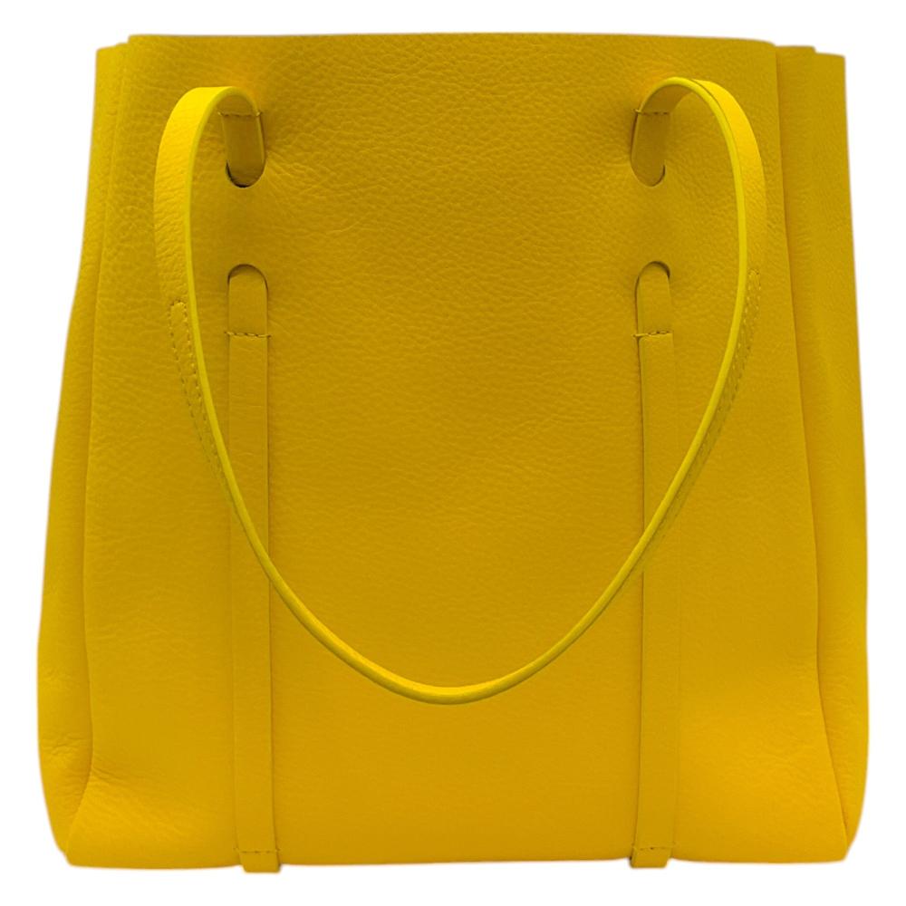 Yellow Leather Balenciaga Tote