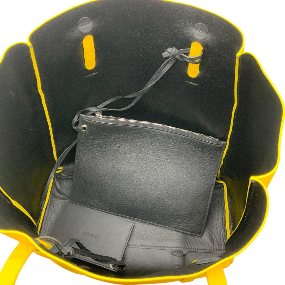 Yellow Leather Balenciaga Tote