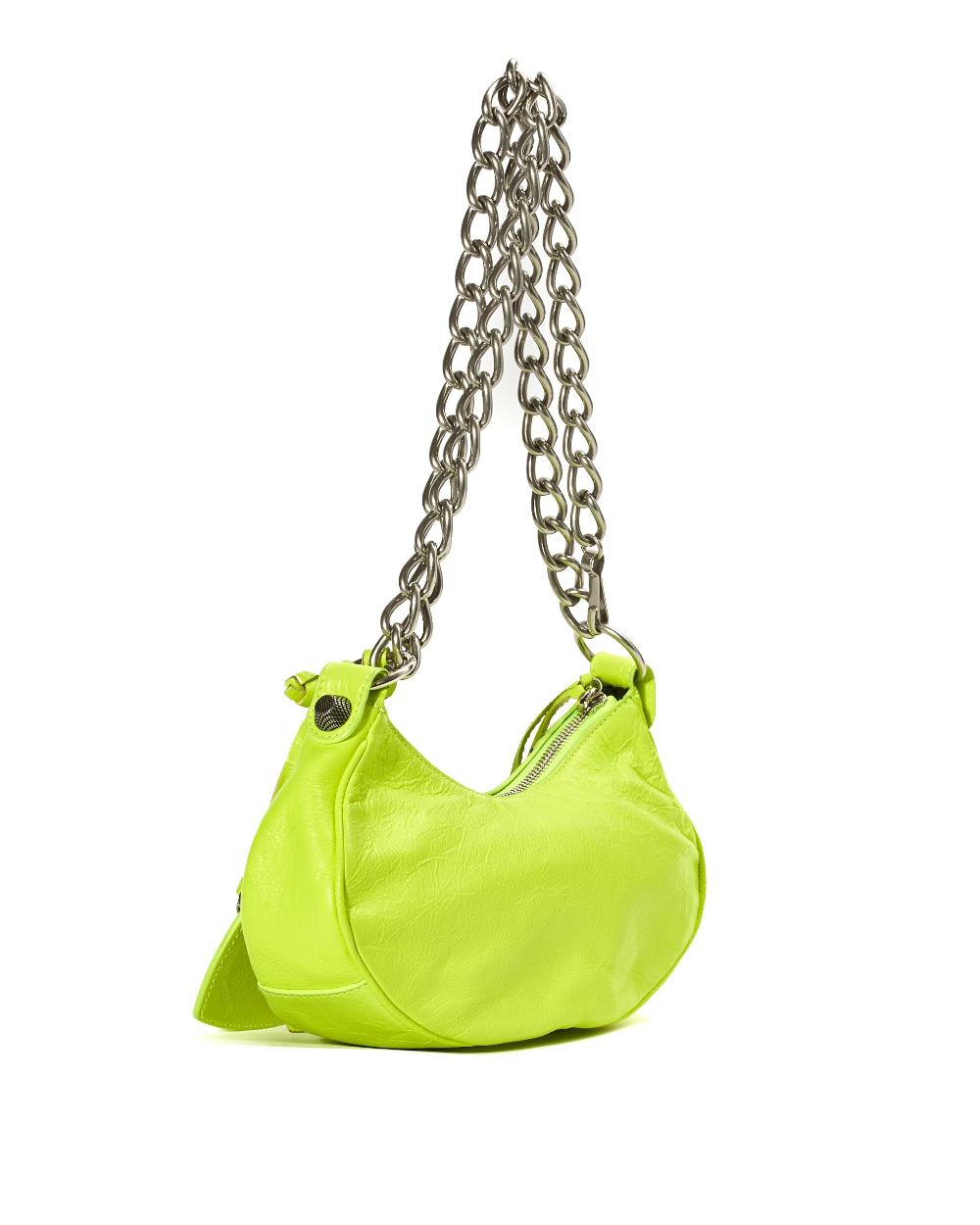 Yellow Leather Balenciaga Shoulder Bag