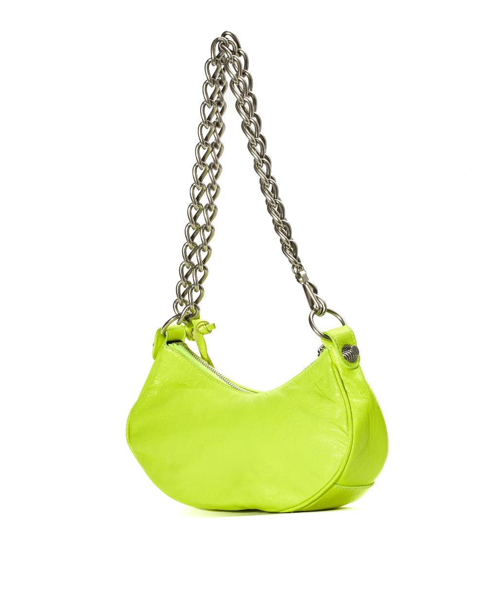 Yellow Leather Balenciaga Shoulder Bag