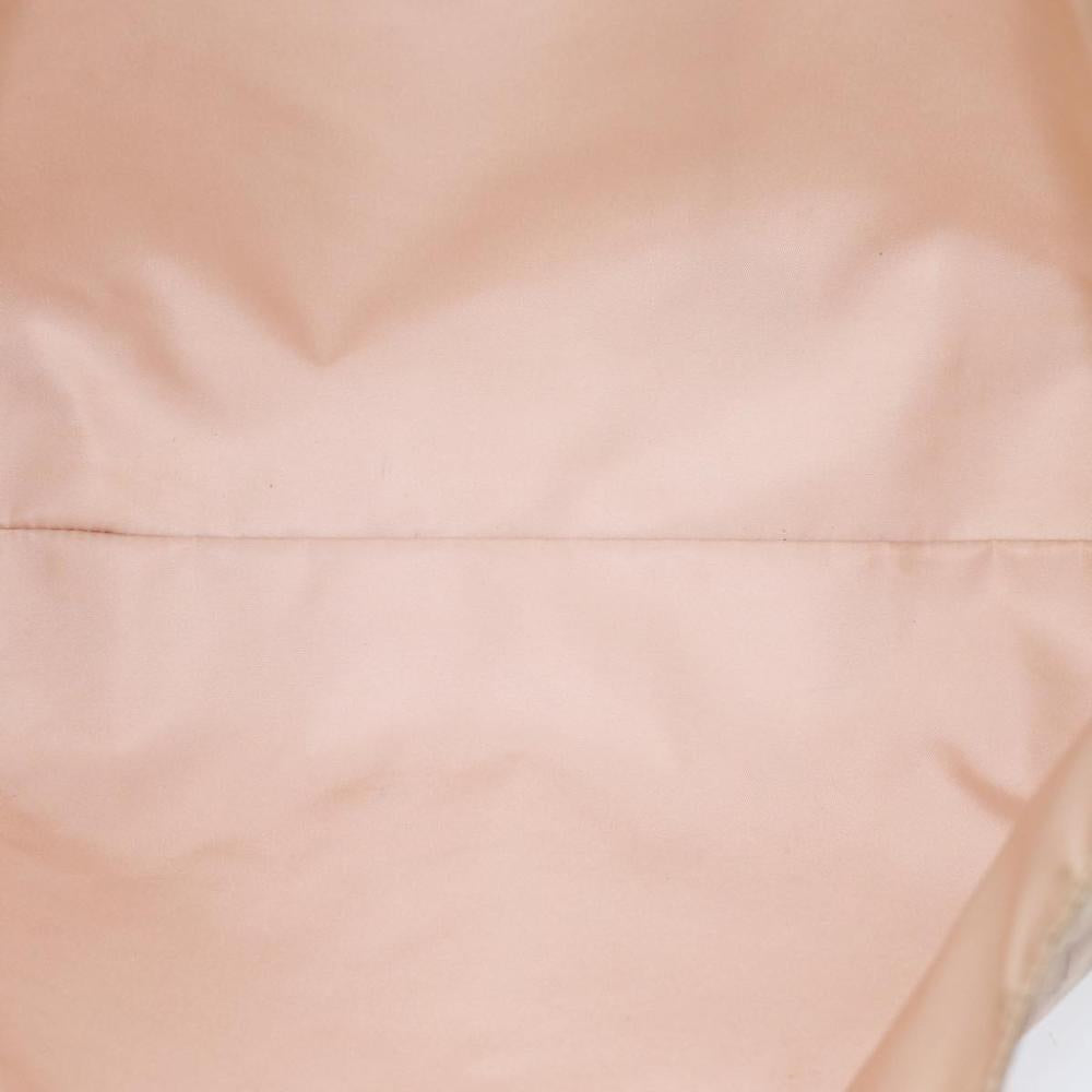 Beige Canvas Bottega Veneta Tote