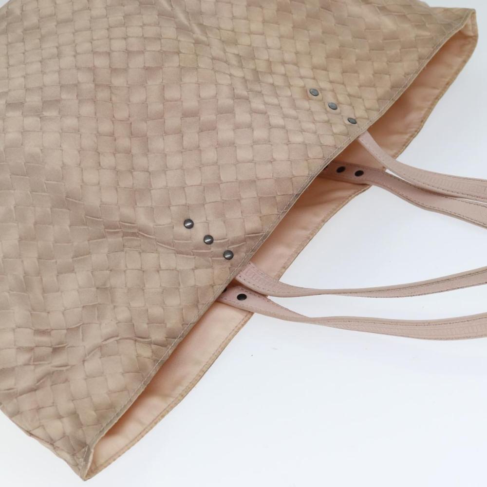 Beige Canvas Bottega Veneta Tote