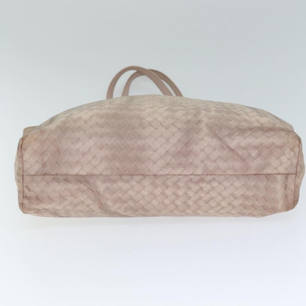 Beige Canvas Bottega Veneta Tote