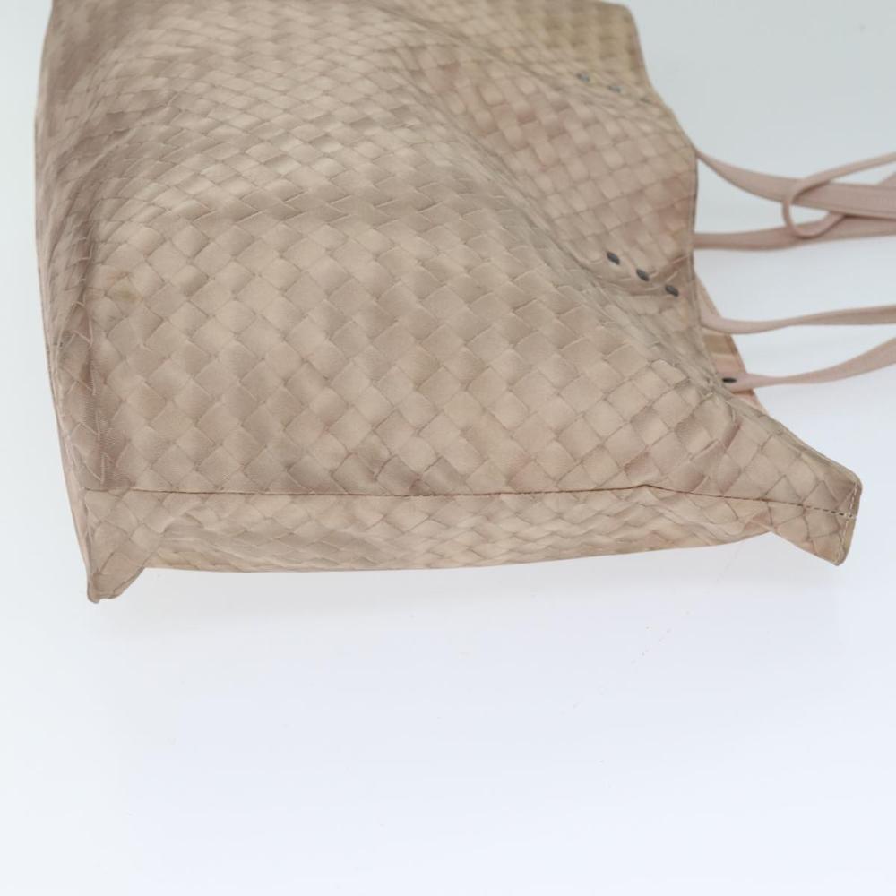 Beige Canvas Bottega Veneta Tote
