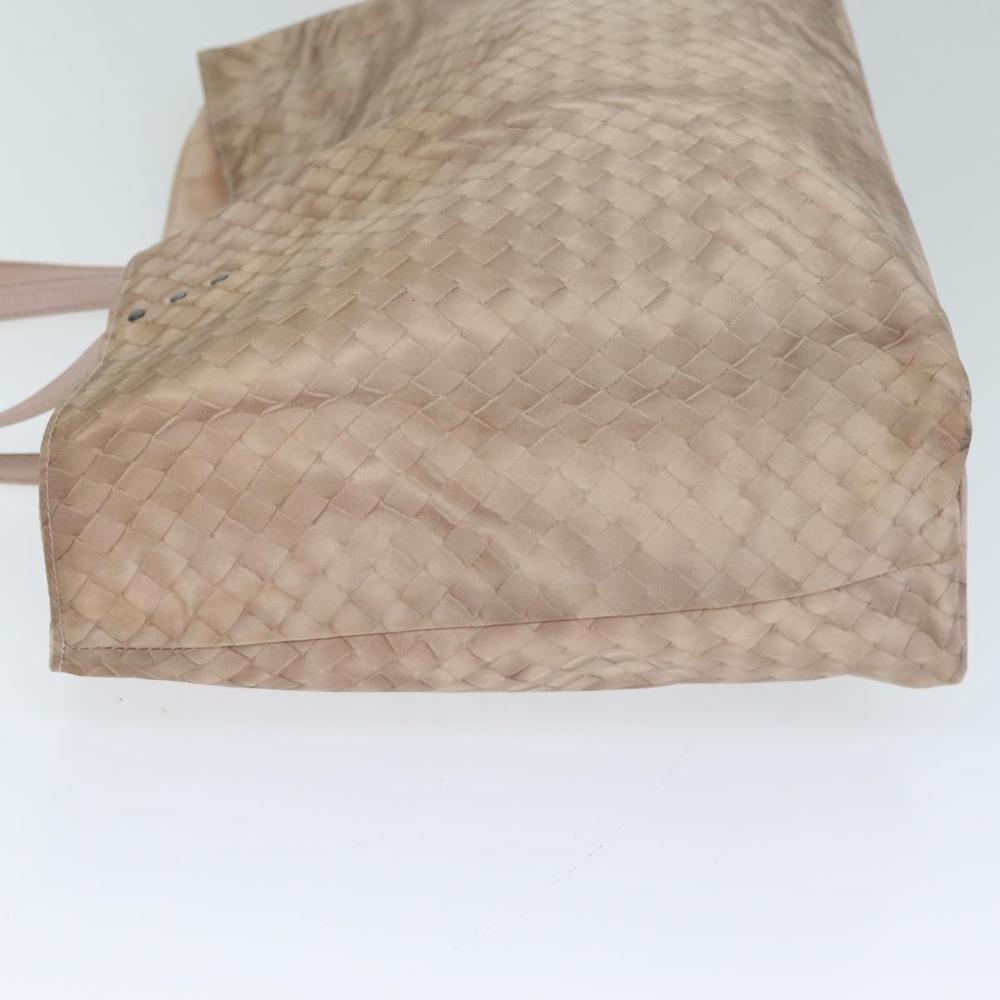 Beige Canvas Bottega Veneta Tote