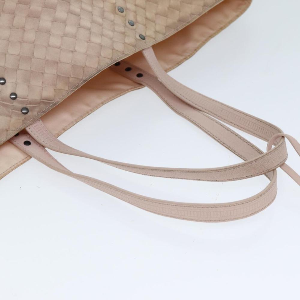Beige Canvas Bottega Veneta Tote