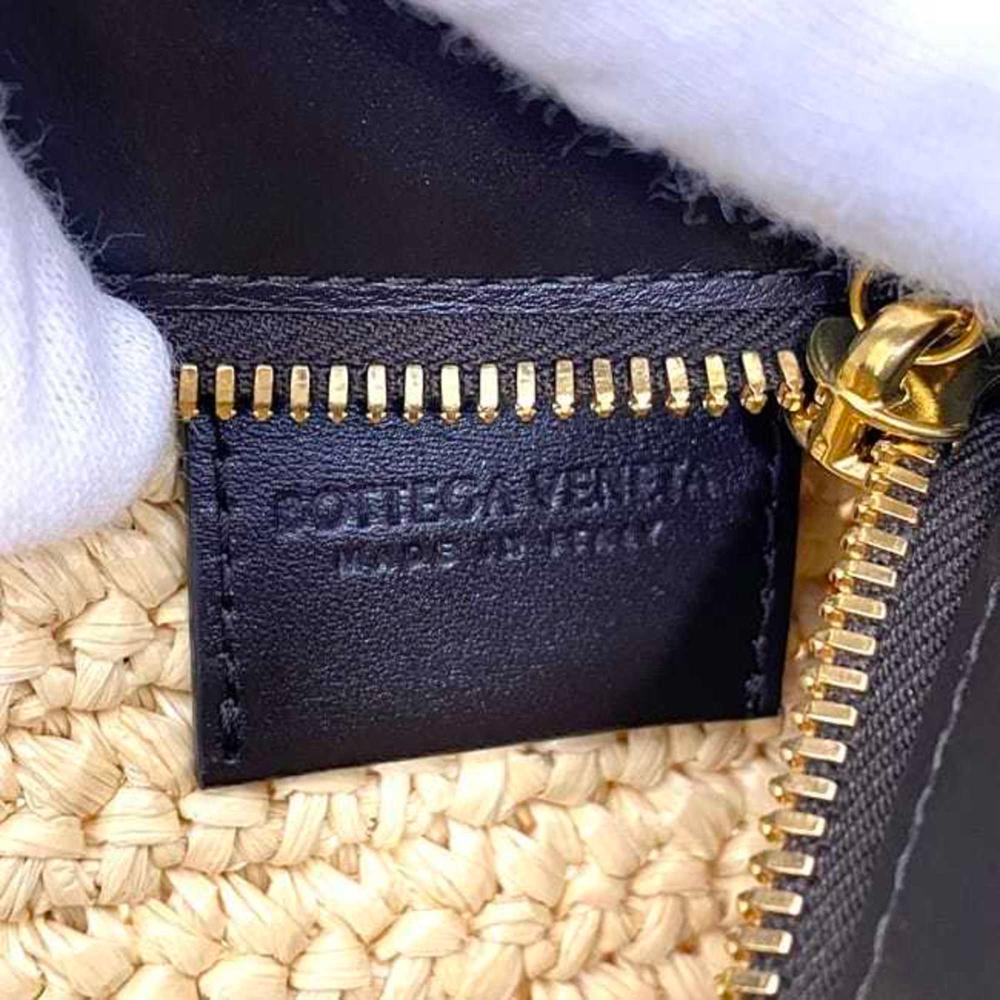 Beige Fabric Bottega Veneta Clutch