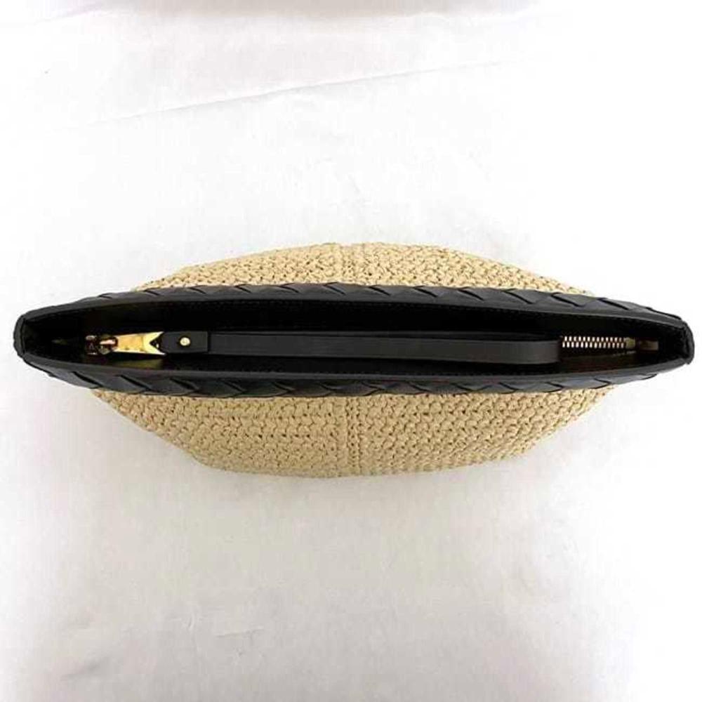 Beige Fabric Bottega Veneta Clutch