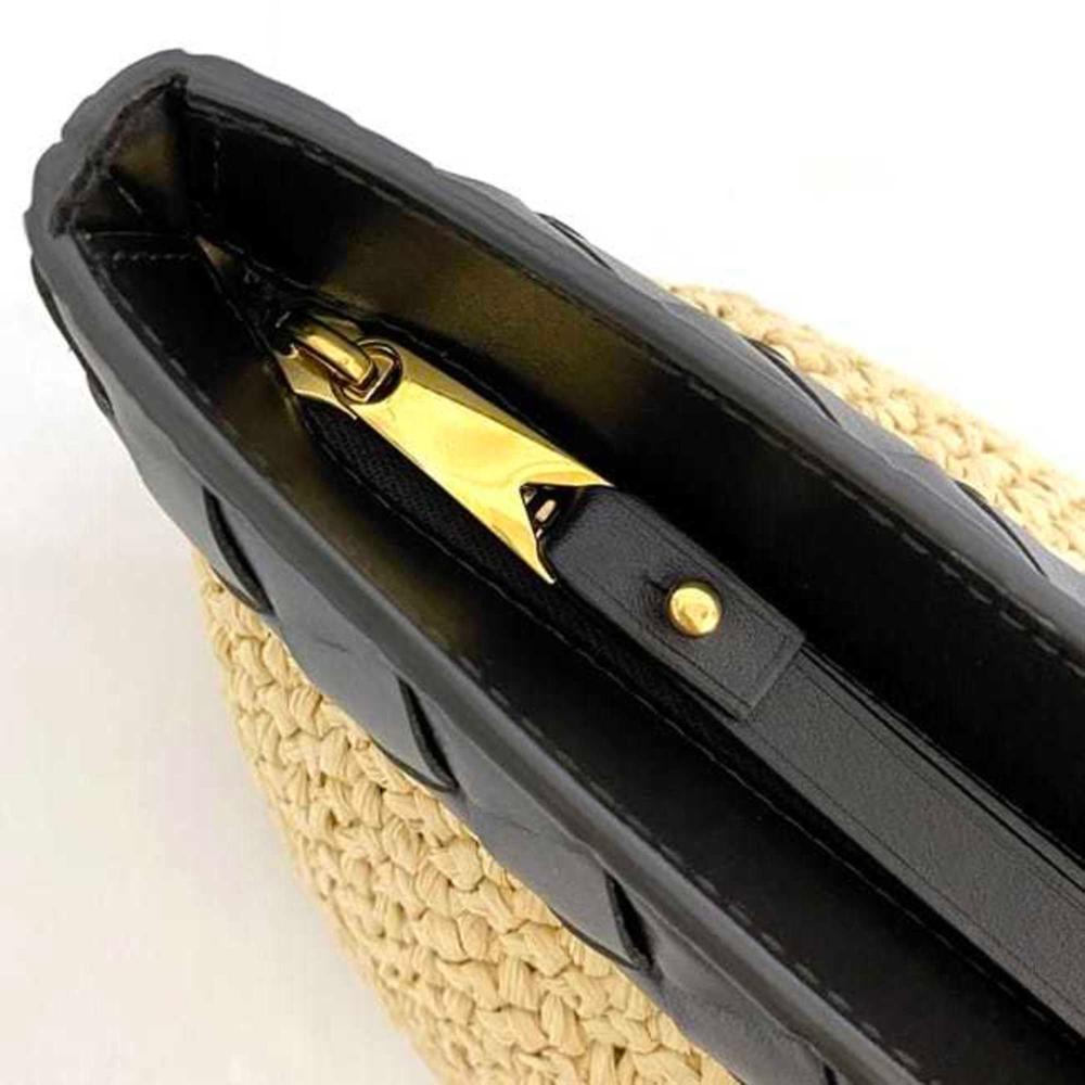 Beige Fabric Bottega Veneta Clutch