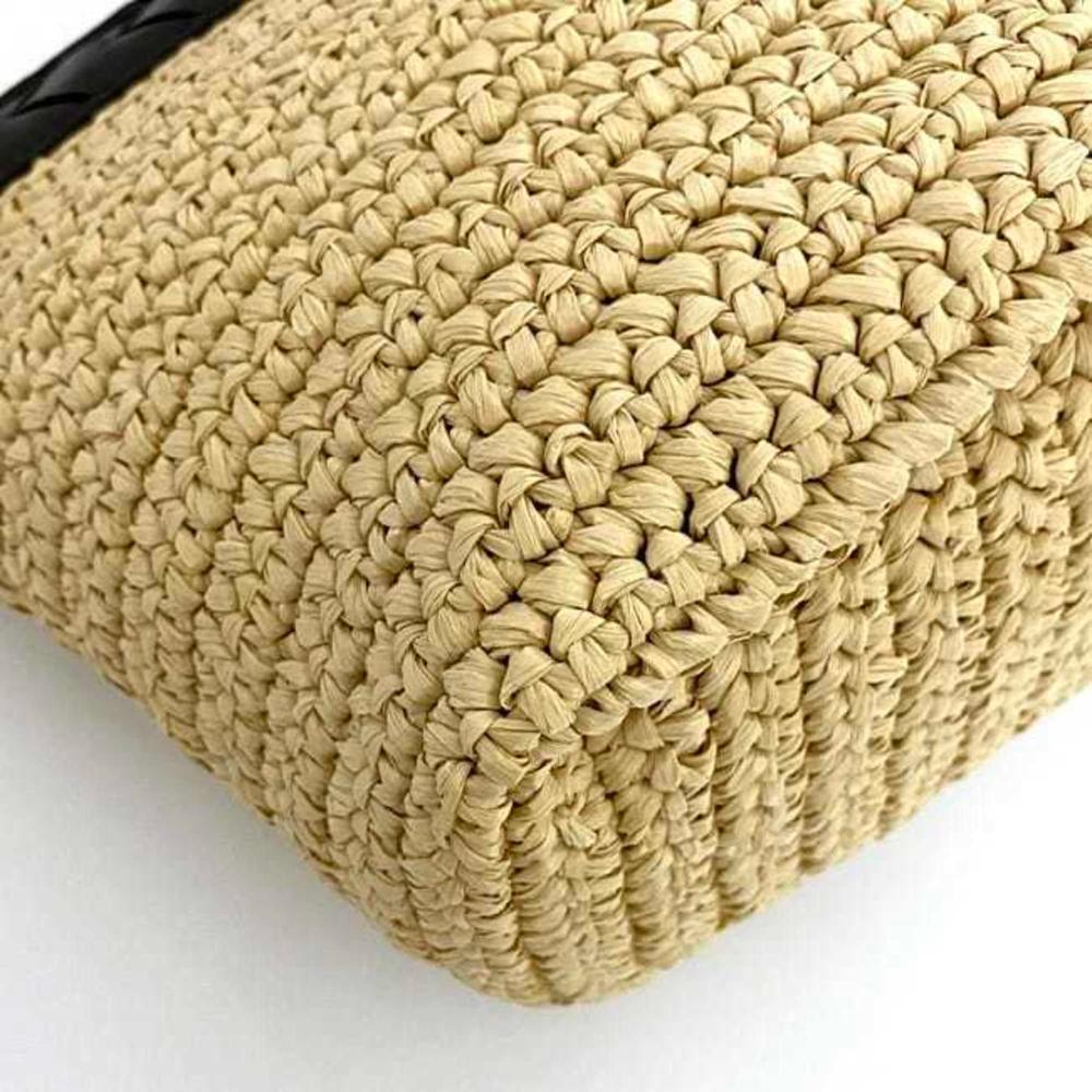 Beige Fabric Bottega Veneta Clutch