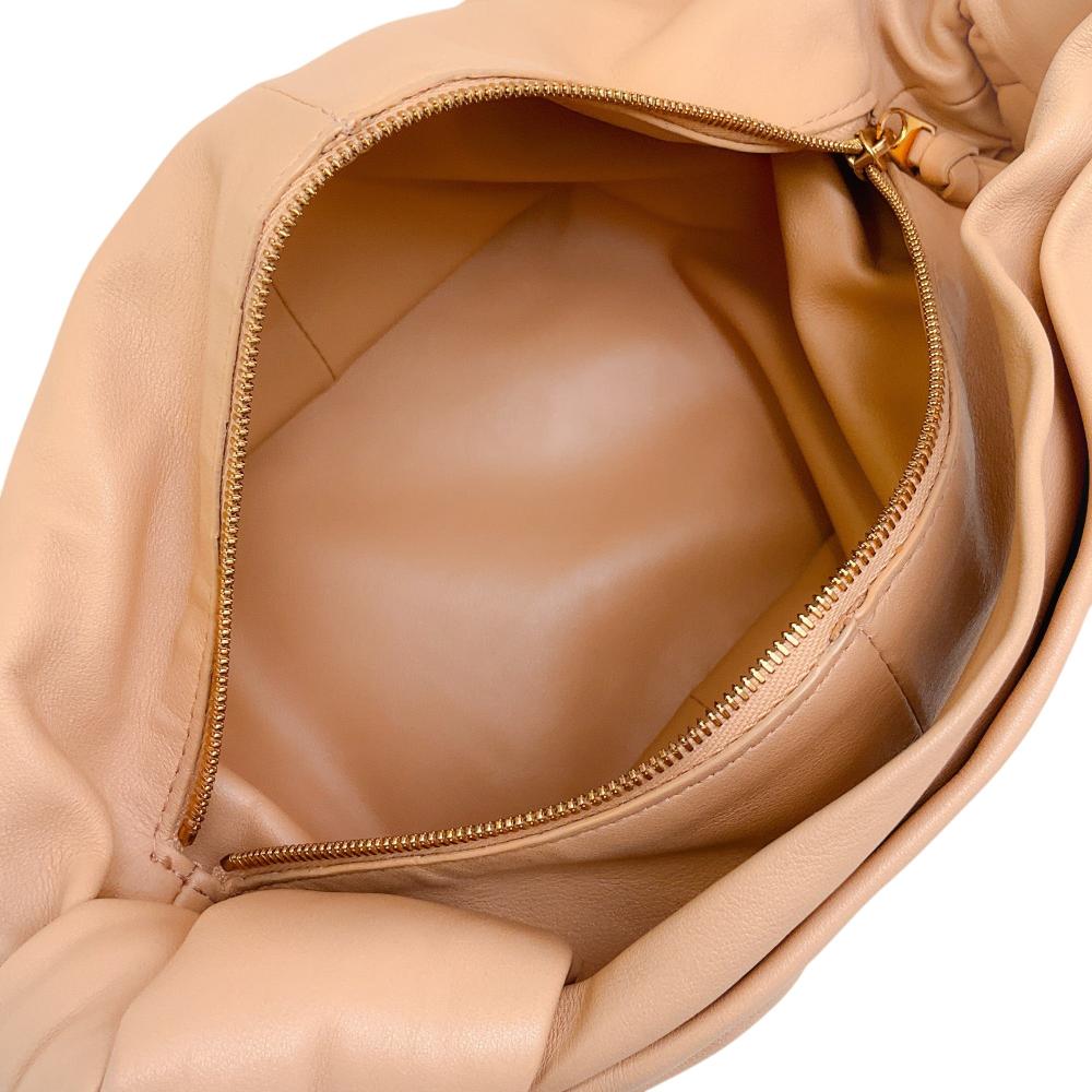 Beige Leather Bottega Veneta Handbag