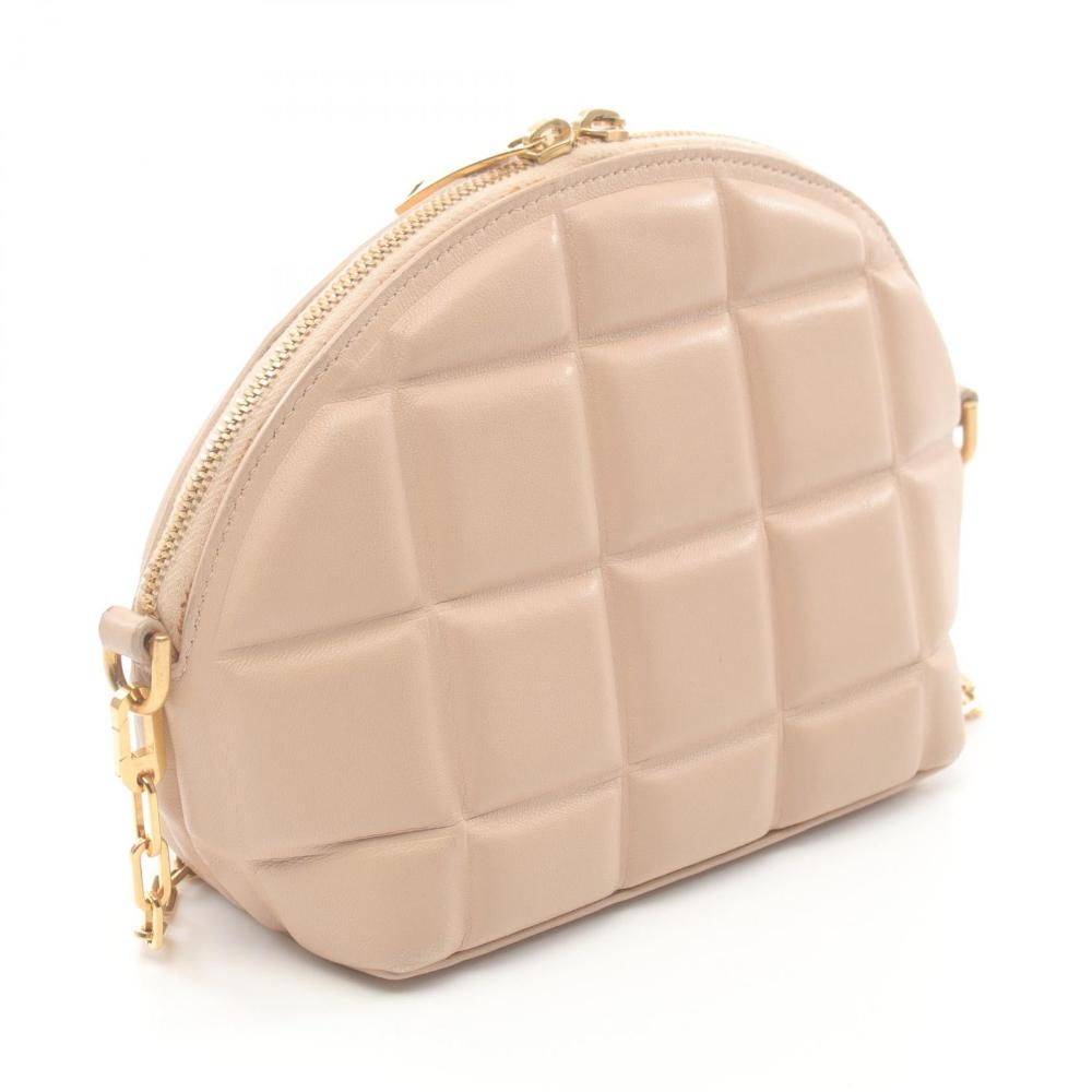 Beige Leather Bottega Veneta Shoulder Bag
