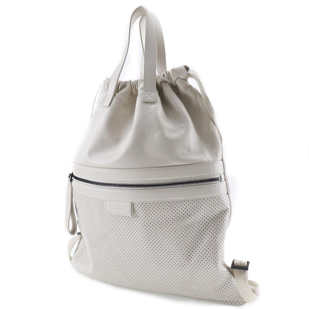 Beige Leather Bottega Veneta Backpack