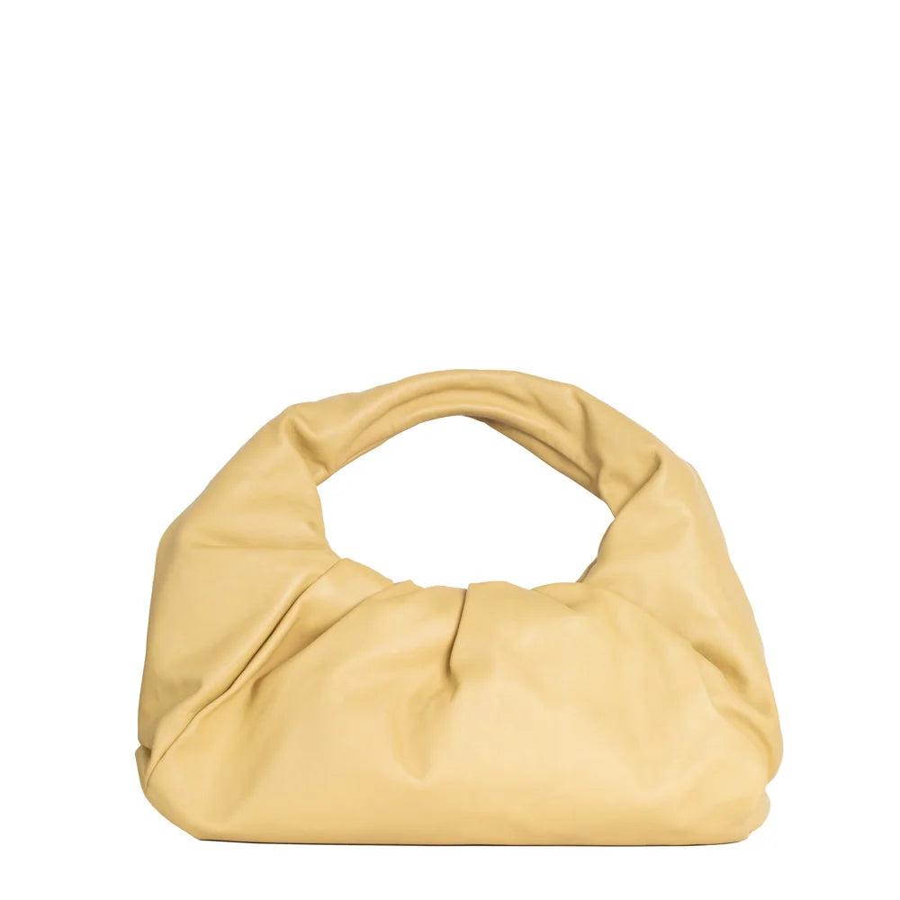 Beige Leather Bottega Veneta Handbag