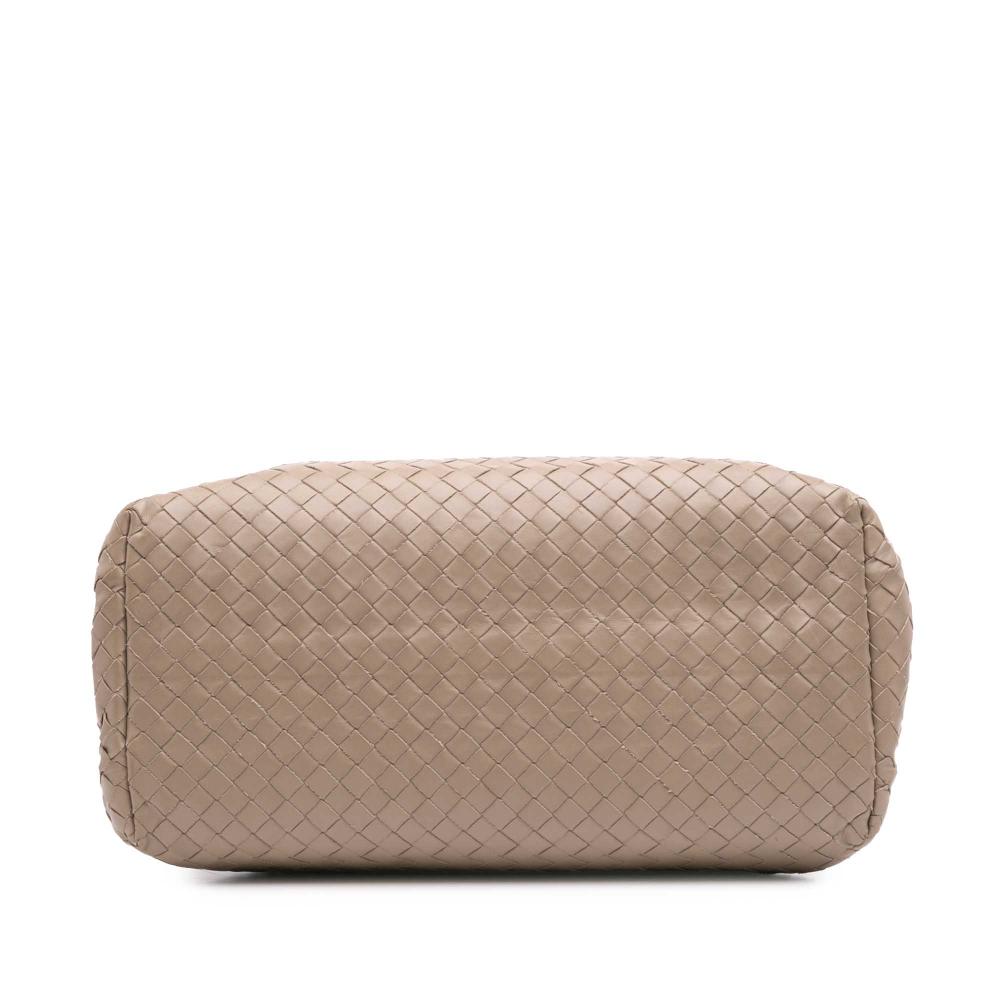 Beige Leather Bottega Veneta Tote