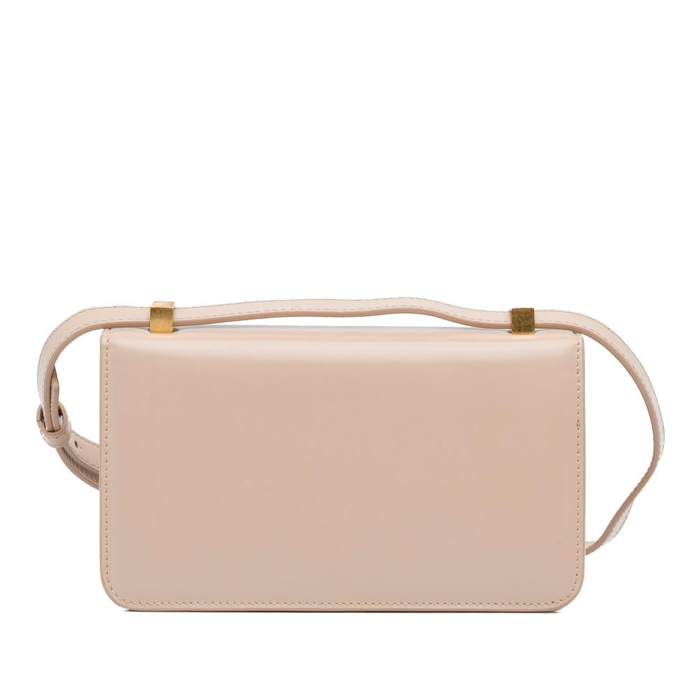 Beige Leather Bottega Veneta Crossbody Bag